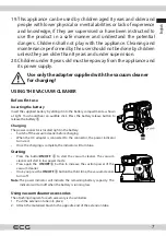 Preview for 7 page of ECG VT 5220 2in1 Flex Clean Instruction Manual