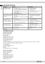 Preview for 10 page of ECG VT 5220 2in1 Flex Clean Instruction Manual