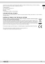 Preview for 11 page of ECG VT 5220 2in1 Flex Clean Instruction Manual