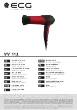 ECG VV 112 Instruction Manual preview