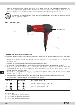 Preview for 16 page of ECG VV 112 Operating Manual