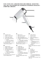 Предварительный просмотр 2 страницы ECG VV 1200 travel Instruction Manual