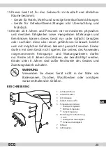 Предварительный просмотр 25 страницы ECG VV 121 ionic Instruction Manual