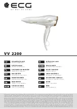 ECG VV 2200 Instruction Manual preview