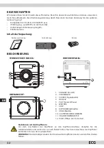 Preview for 32 page of ECG XENON C 111 BLACK Instruction Manual