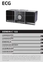 Preview for 1 page of ECG XENON C 122 Instruction Manual