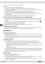 Preview for 26 page of ECG XENON C 133 USB Instruction Manual