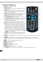 Preview for 50 page of ECG XENON C 133 USB Instruction Manual