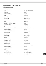 Preview for 55 page of ECG XENON C 133 USB Instruction Manual