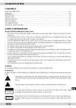 Предварительный просмотр 41 страницы ECG XENON C 222 Instruction Manual