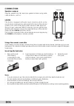 Предварительный просмотр 43 страницы ECG XENON C 222 Instruction Manual