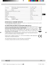 Предварительный просмотр 35 страницы ECG XMS 1111 U Instruction Manual