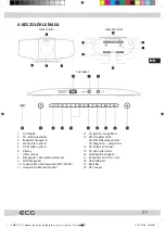 Предварительный просмотр 37 страницы ECG XMS 1111 U Instruction Manual