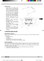 Предварительный просмотр 49 страницы ECG XMS 1111 U Instruction Manual