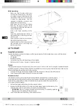 Предварительный просмотр 60 страницы ECG XMS 1111 U Instruction Manual