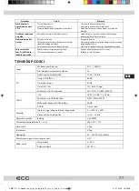 Предварительный просмотр 77 страницы ECG XMS 1111 U Instruction Manual