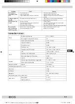 Предварительный просмотр 99 страницы ECG XMS 1111 U Instruction Manual