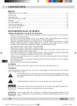 Предварительный просмотр 112 страницы ECG XMS 1111 U Instruction Manual