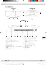 Предварительный просмотр 113 страницы ECG XMS 1111 U Instruction Manual