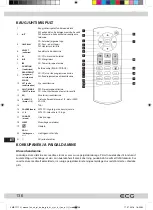 Предварительный просмотр 136 страницы ECG XMS 1111 U Instruction Manual