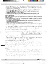 Предварительный просмотр 152 страницы ECG XMS 1111 U Instruction Manual