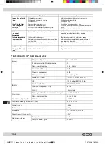 Предварительный просмотр 154 страницы ECG XMS 1111 U Instruction Manual