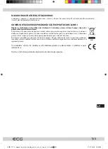 Предварительный просмотр 155 страницы ECG XMS 1111 U Instruction Manual