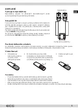 Preview for 5 page of ECG XMS 144 U Instruction Manual