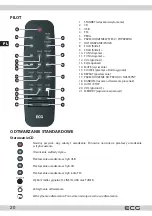 Предварительный просмотр 20 страницы ECG XMS 144 U Instruction Manual