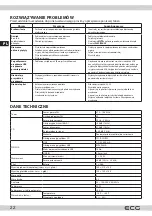 Предварительный просмотр 22 страницы ECG XMS 144 U Instruction Manual