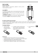 Предварительный просмотр 61 страницы ECG XMS 144 U Instruction Manual