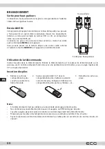 Предварительный просмотр 68 страницы ECG XMS 144 U Instruction Manual