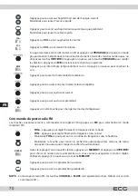 Предварительный просмотр 70 страницы ECG XMS 144 U Instruction Manual