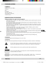 Предварительный просмотр 59 страницы ECG XMS 333 U Instruction Manual