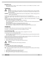 Предварительный просмотр 45 страницы ECG ZH 3620 Instruction Manual