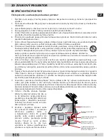 Предварительный просмотр 3 страницы ECG ZR 800 Operating Manual