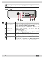 Предварительный просмотр 28 страницы ECG ZR 800 Operating Manual