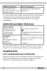 Предварительный просмотр 36 страницы ECG ZS 1420 Instruction Manual