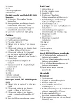 Preview for 3 page of ECG ZS 2620 Magnetic Instruction Manual