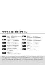 Предварительный просмотр 44 страницы ECG ZV 117 Instruction Manual