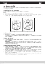 Preview for 8 page of ECG ZZ 35 Operating Manual