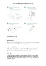 Preview for 6 page of ECH Medical Instrument Tempatch ECH-b1-M User Manual