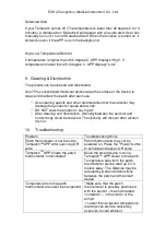 Preview for 7 page of ECH Medical Instrument Tempatch ECH-b1-M User Manual