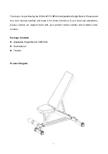 Preview for 3 page of Echanfit CBE3004 User Manual