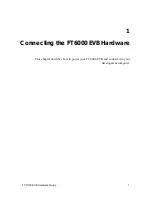 Preview for 9 page of Echelon FT 6000 Hardware Manual