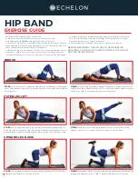 Echelon HIP BAND Exercise Manual предпросмотр