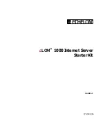 Echelon i.LON 1000 Manual preview