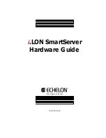 Echelon i.LON SmartServer Hardware Manual preview