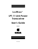 Preview for 1 page of Echelon LonWorks LPT-11 User Manual