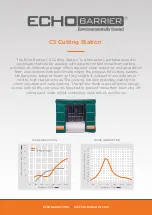 Предварительный просмотр 2 страницы ECHO BARRIER CS Cutting Station Specifications